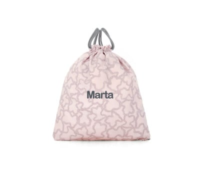 Sac à Dos Ficelle Personnalisable TOUS Kaos Rose