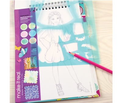 Make It Real Blooming Fashion Sketchbook