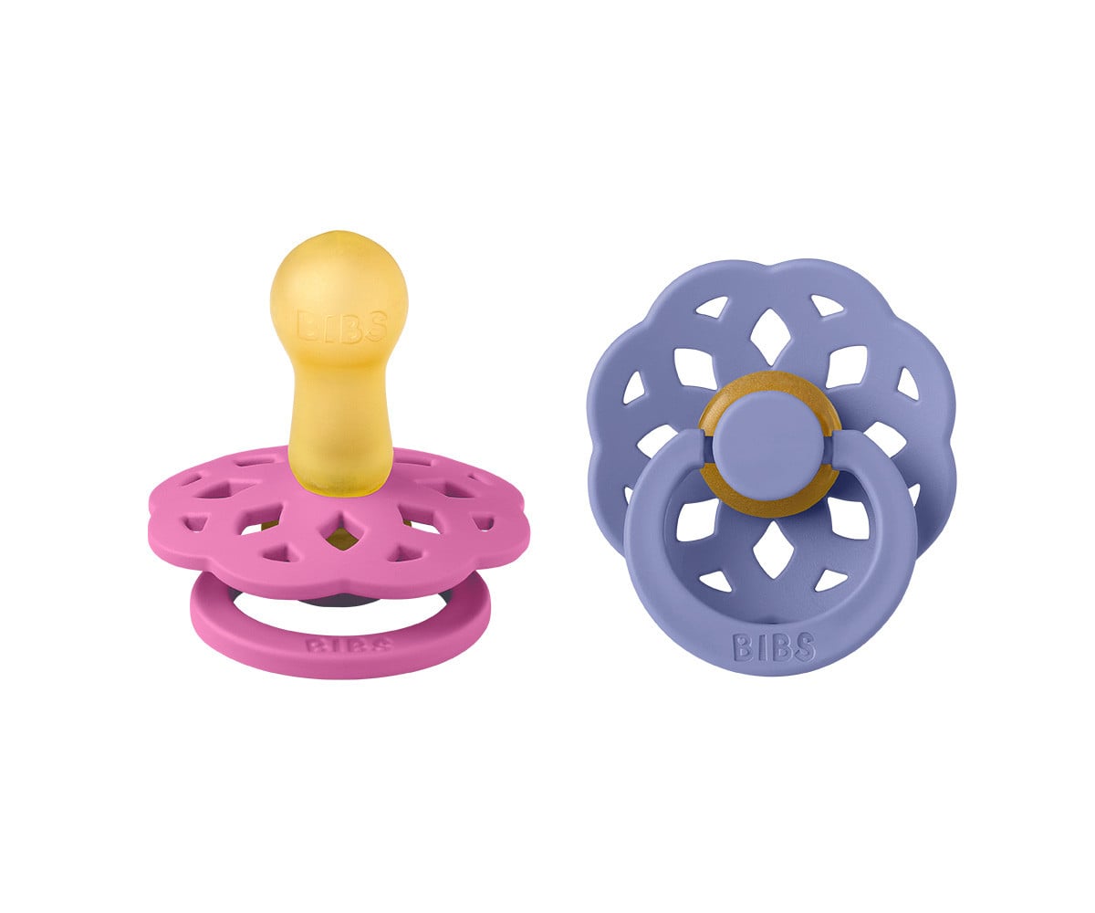 2 Sucettes BIBS Boheme Bubblegum/Peri