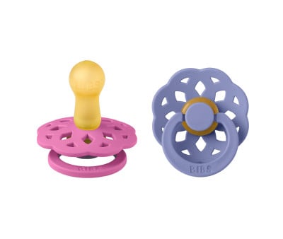2 Sucettes BIBS Boheme Bubblegum/Peri
