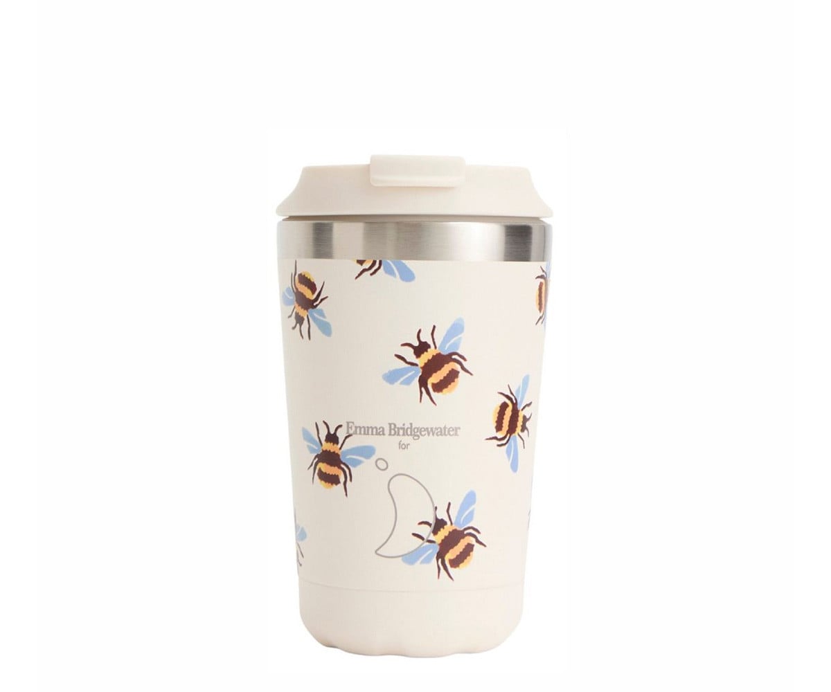 Bicchiere Termico Inox Chilly's Emma Bridgewater Bees Blue Wings 340ml