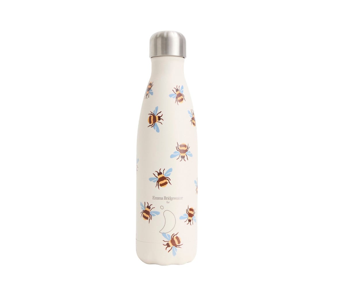 Bottiglia Acciaio Inox  Bees Blue Wings Emma Bridgewater 500ml