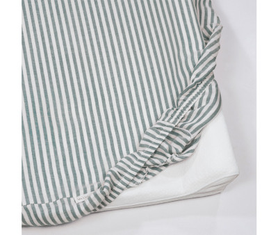 Fasciatoio Home con Fodera Praliné Stripes Matcha