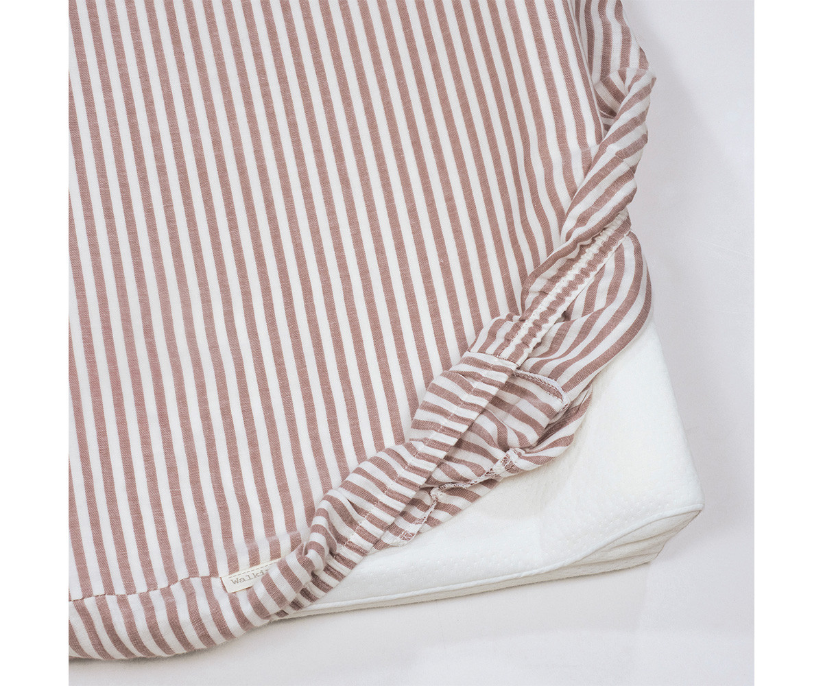 Fasciatoio Home con Fodera Praliné Stripes Moka
