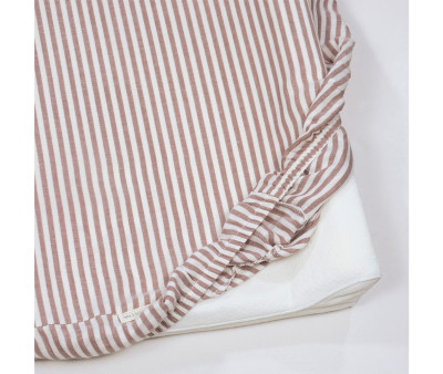 Fasciatoio Home con Fodera Praliné Stripes Moka