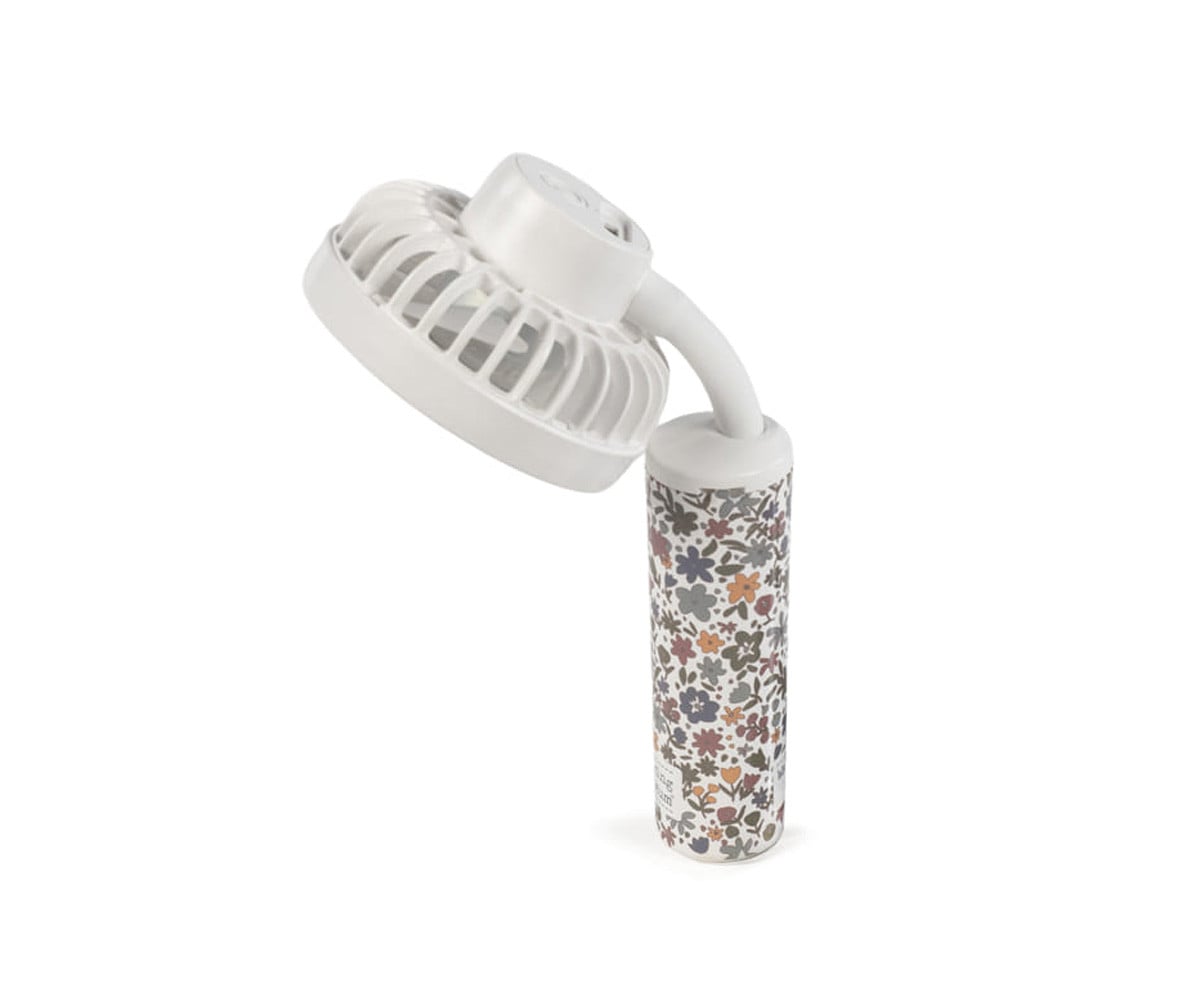 Mini Portable Stroller Fan Summer Flowers