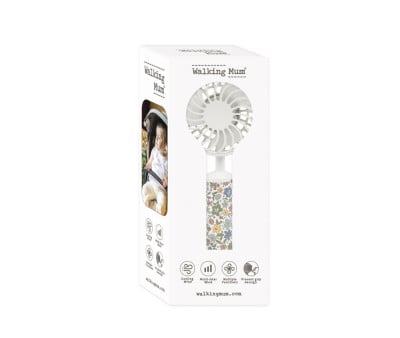 Mini Portable Stroller Fan Summer Flowers