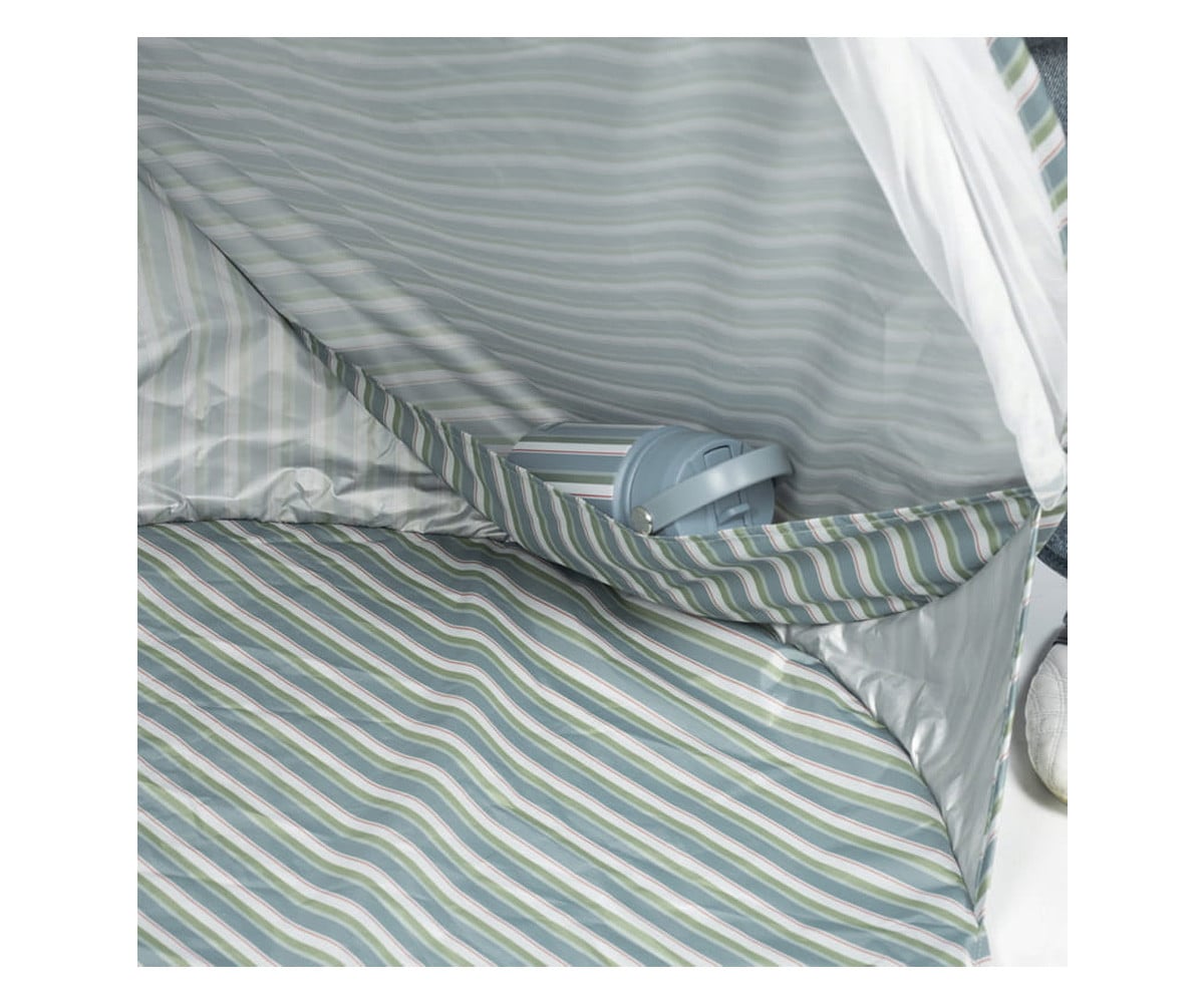 Sun Protection Pop-Up Beach Tent Summer Strips