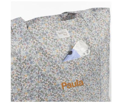 Personalized Tote Bag Summer Flowers