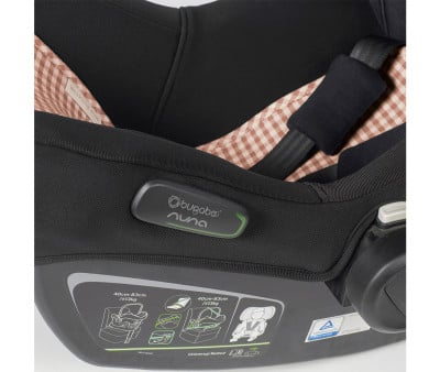 Colchoneta para Silla de Coche Praliné Vichy Moka
