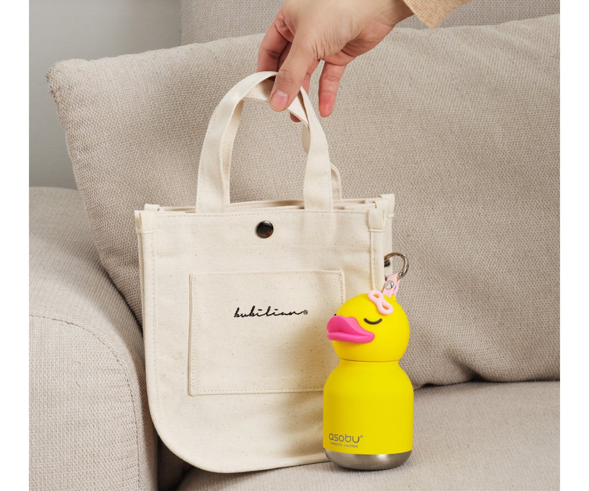 Borraccia Acciaio Mini-Bestie Ducky 200ml