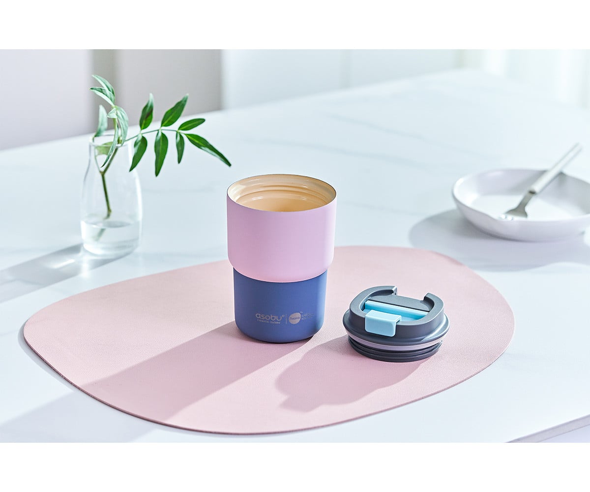 Taza Térmica Coffe Express Pastel Blue 360ml