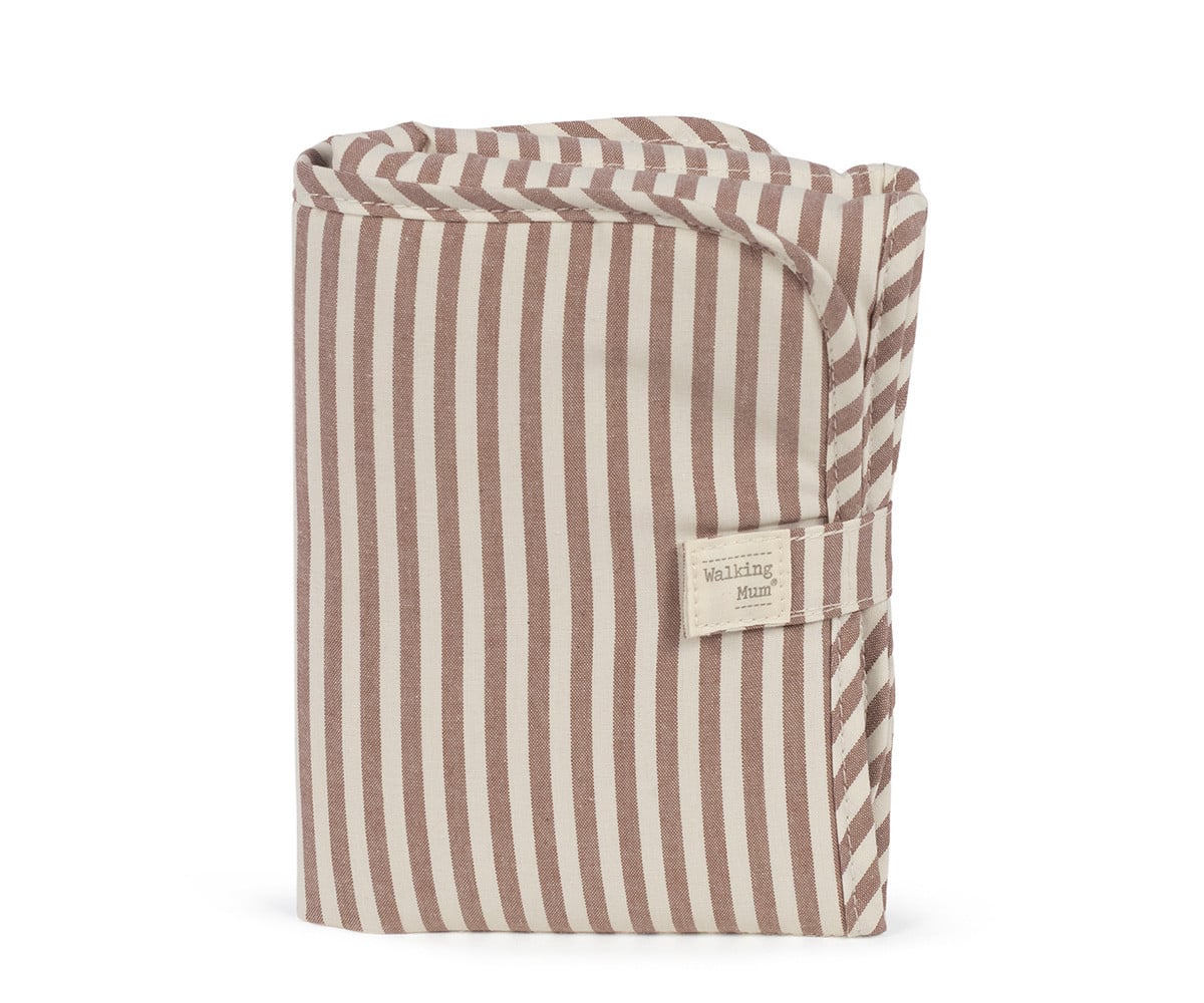 Changing Pad Moka Striped Praliné