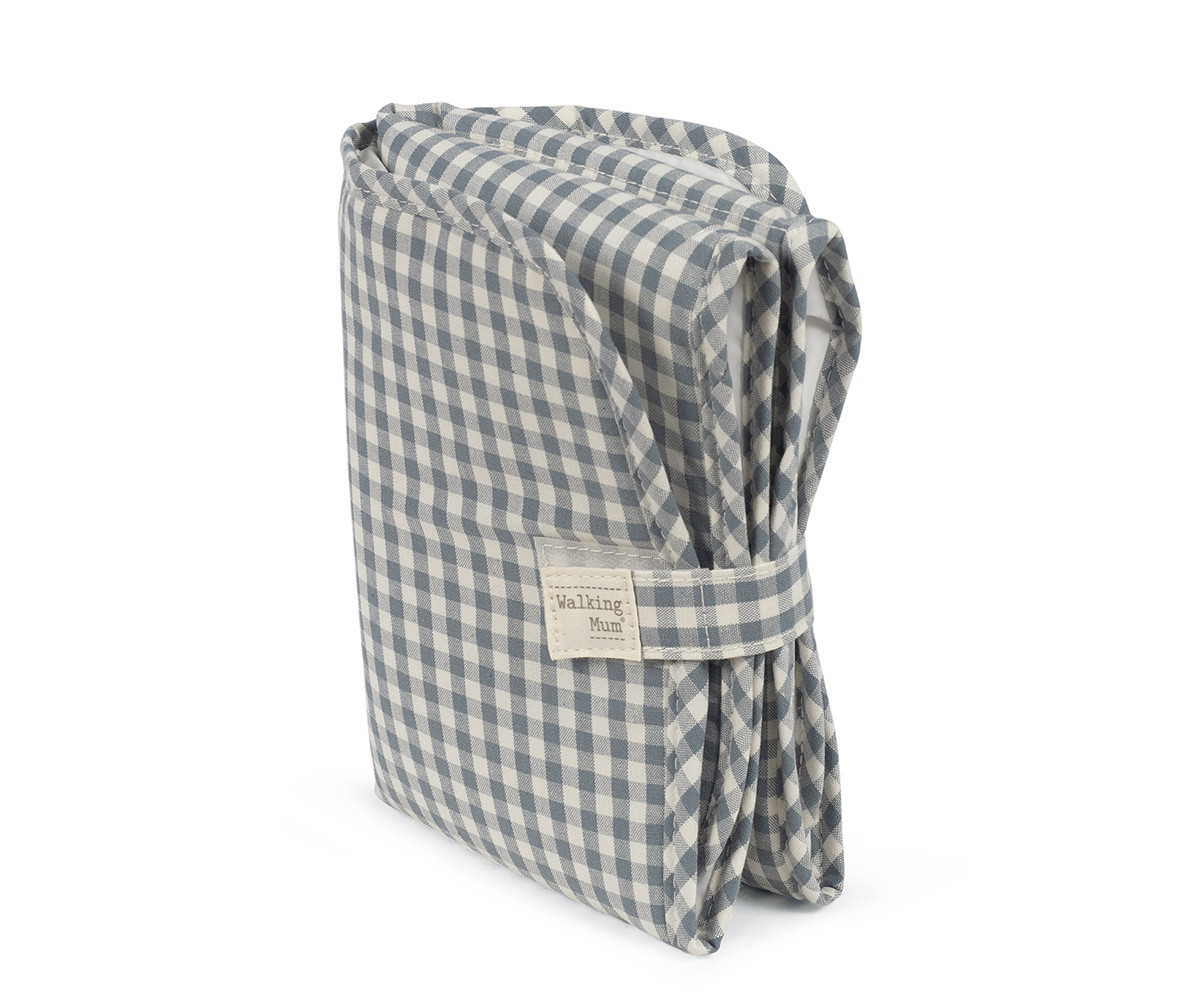 Changing Pad Matcha Gingham Praliné