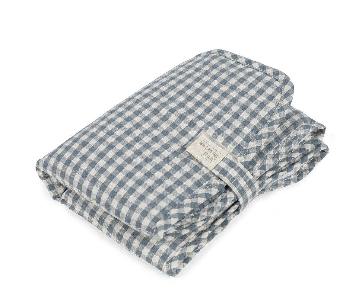 Changing Pad Matcha Gingham Praliné
