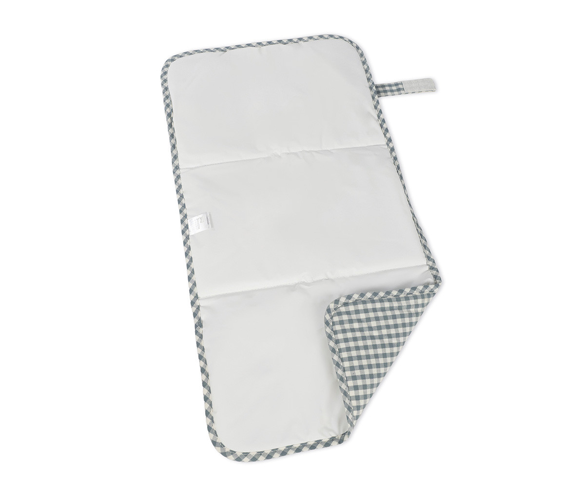 Changing Pad Matcha Gingham Praliné