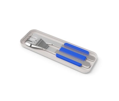 Couverts en Acier Inoxydable Bleu