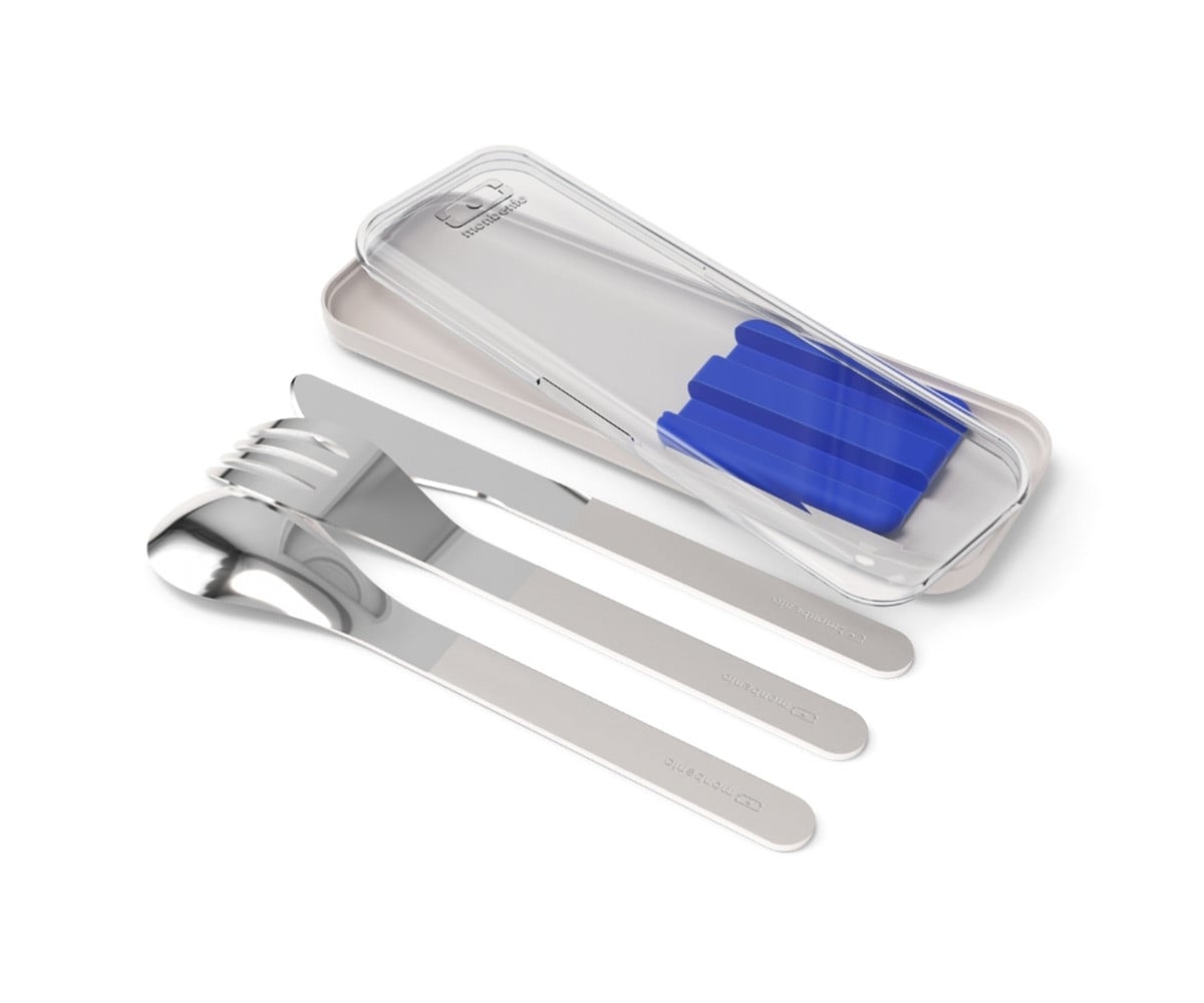 Couverts en Acier Inoxydable Bleu
