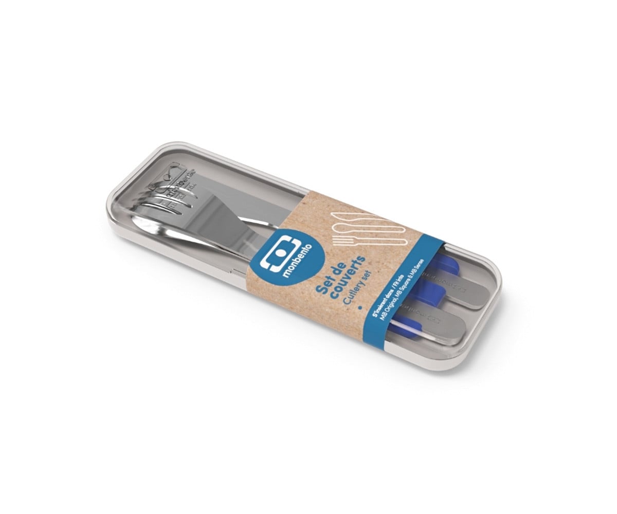 Couverts en Acier Inoxydable Bleu
