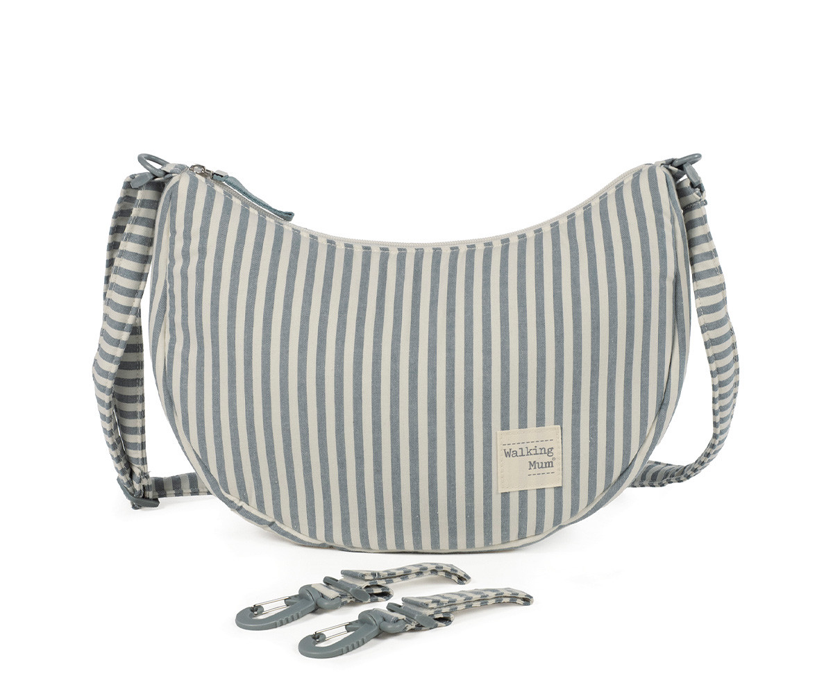 Sac Crossbody Gondola Praliné Rayures Matcha