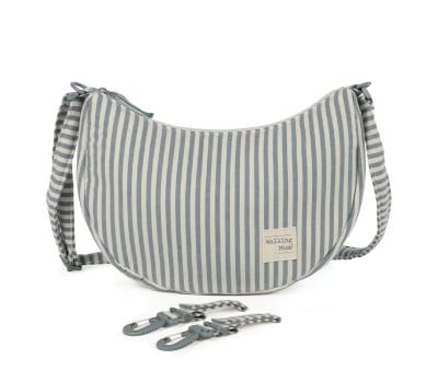 Sac Crossbody Gondola Praliné Rayures Matcha