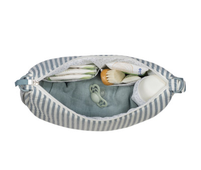 Sac Crossbody Gondola Praliné Rayures Matcha