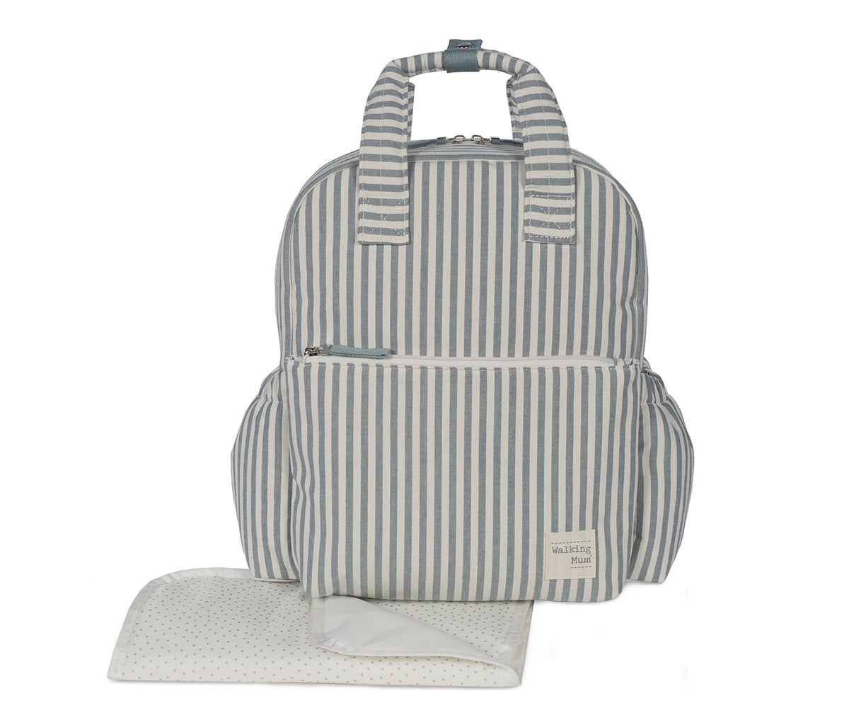 Backpack Matcha Striped Praliné
