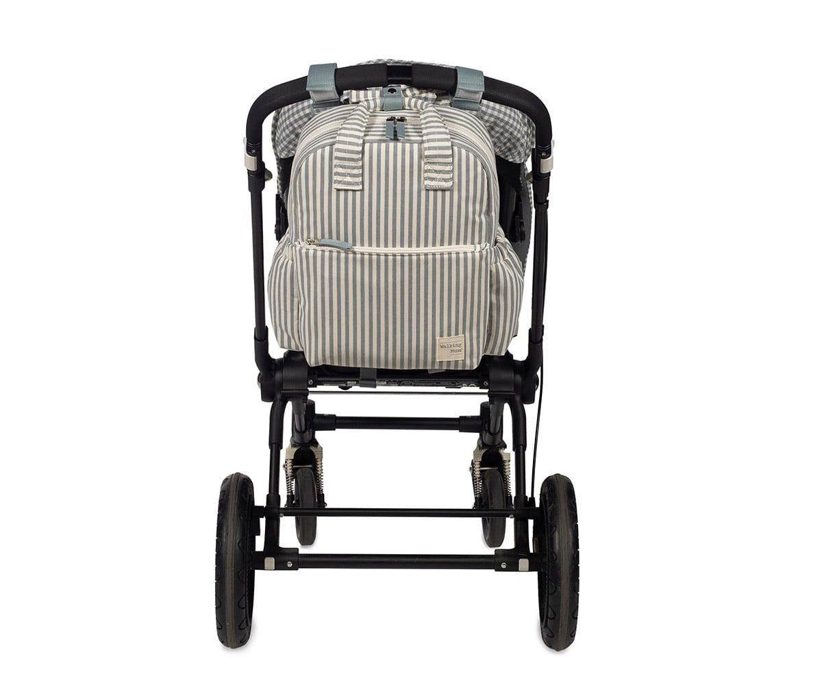 Backpack Matcha Striped Praliné