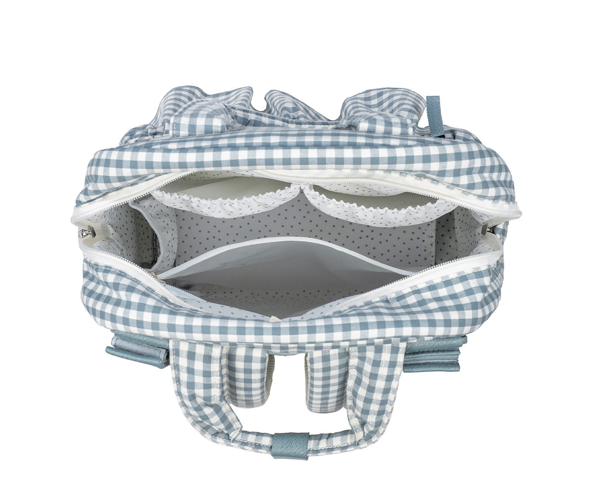 Backpack Matcha Gingham Praliné