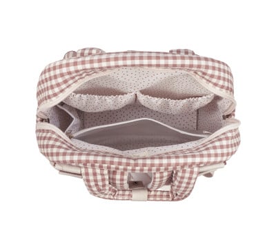 Mochila Praliné Vichy Moka