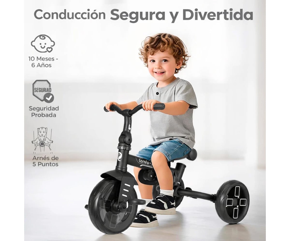 Triciclo Evolutivo Confo Max 8 en 1 Beige