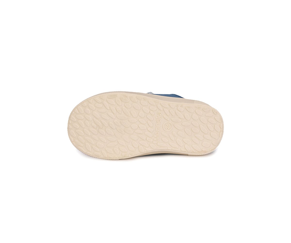 Scarpette Tela con Velcro Azure