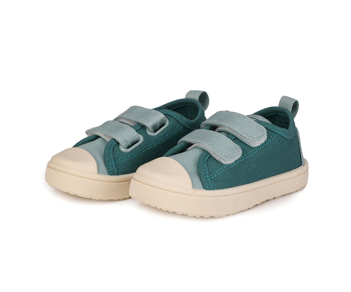 Scarpette Tela con Velcro Moss