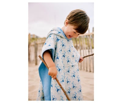Poncho de banho Monkey