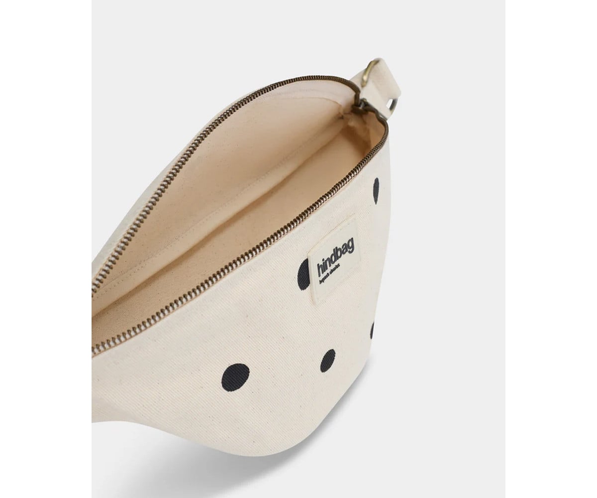Organic Cotton Waist Bag Olivia Polka Dot
