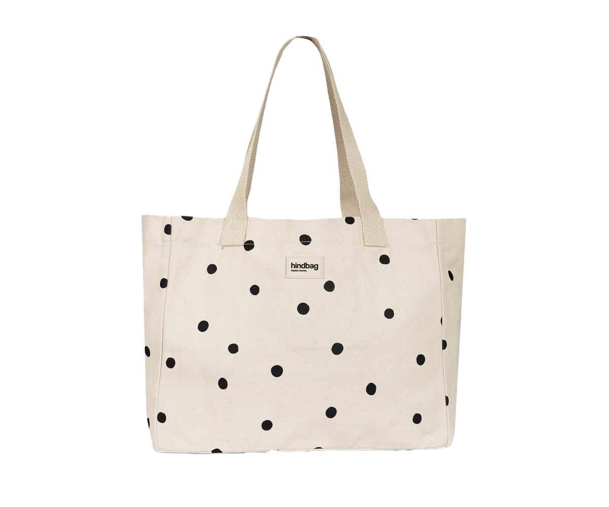 Borsa Tote Claude Cotone Organico Polka Dot