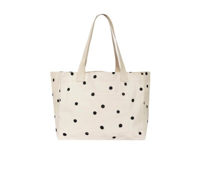 Borsa Tote Claude Cotone Organico Polka Dot