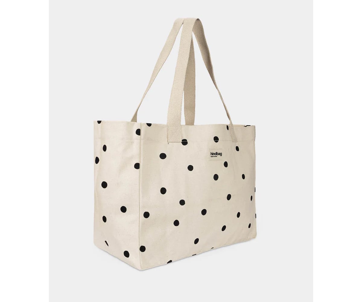 Borsa Tote Claude Cotone Organico Polka Dot