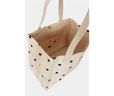 Borsa Tote Claude Cotone Organico Polka Dot