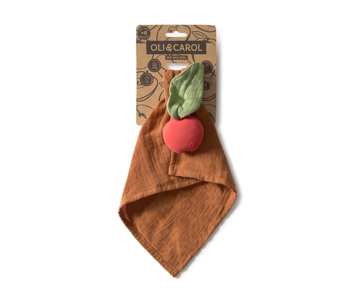 Doudou Anneau de Dentition Personnalisable Pepa the Apple
