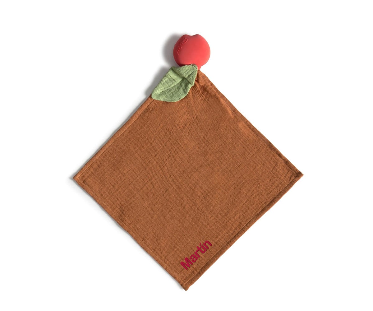 Doudou Anneau de Dentition Personnalisable Pepa the Apple