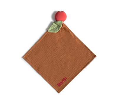 Doudou Anneau de Dentition Personnalisable Pepa the Apple