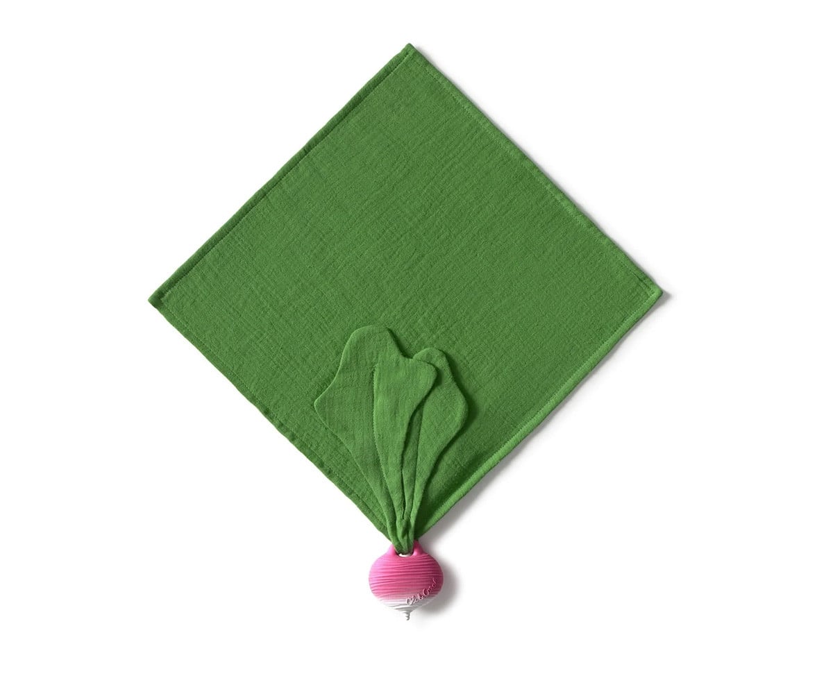 Doudou Anneau de Dentition Personnalisable Ramona the Radish