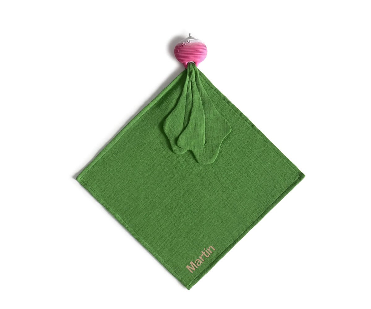 Doudou Anneau de Dentition Personnalisable Ramona the Radish