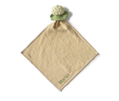 Doudou Anneau de Dentition Personnalisable Chloe the Cauliflower