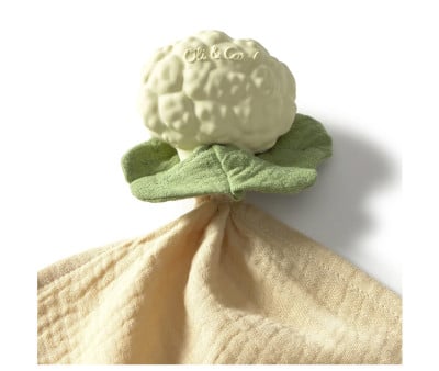 Doudou Anneau de Dentition Personnalisable Chloe the Cauliflower