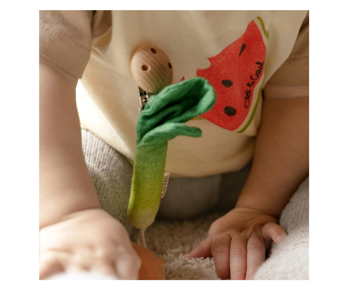 Attache-Sucette Écologique Luke the Leek