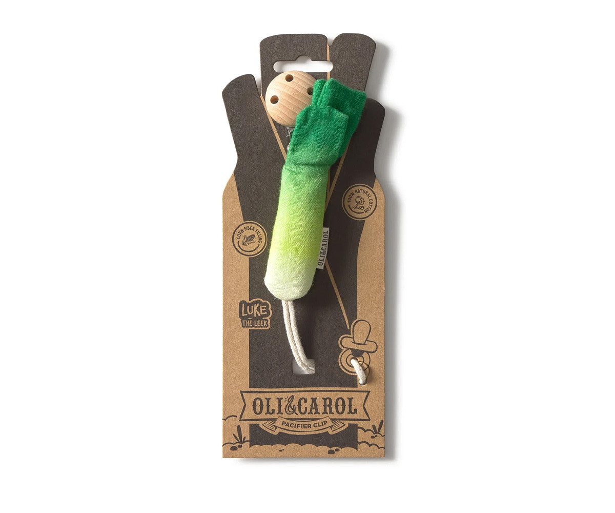 Attache-Sucette Écologique Luke the Leek