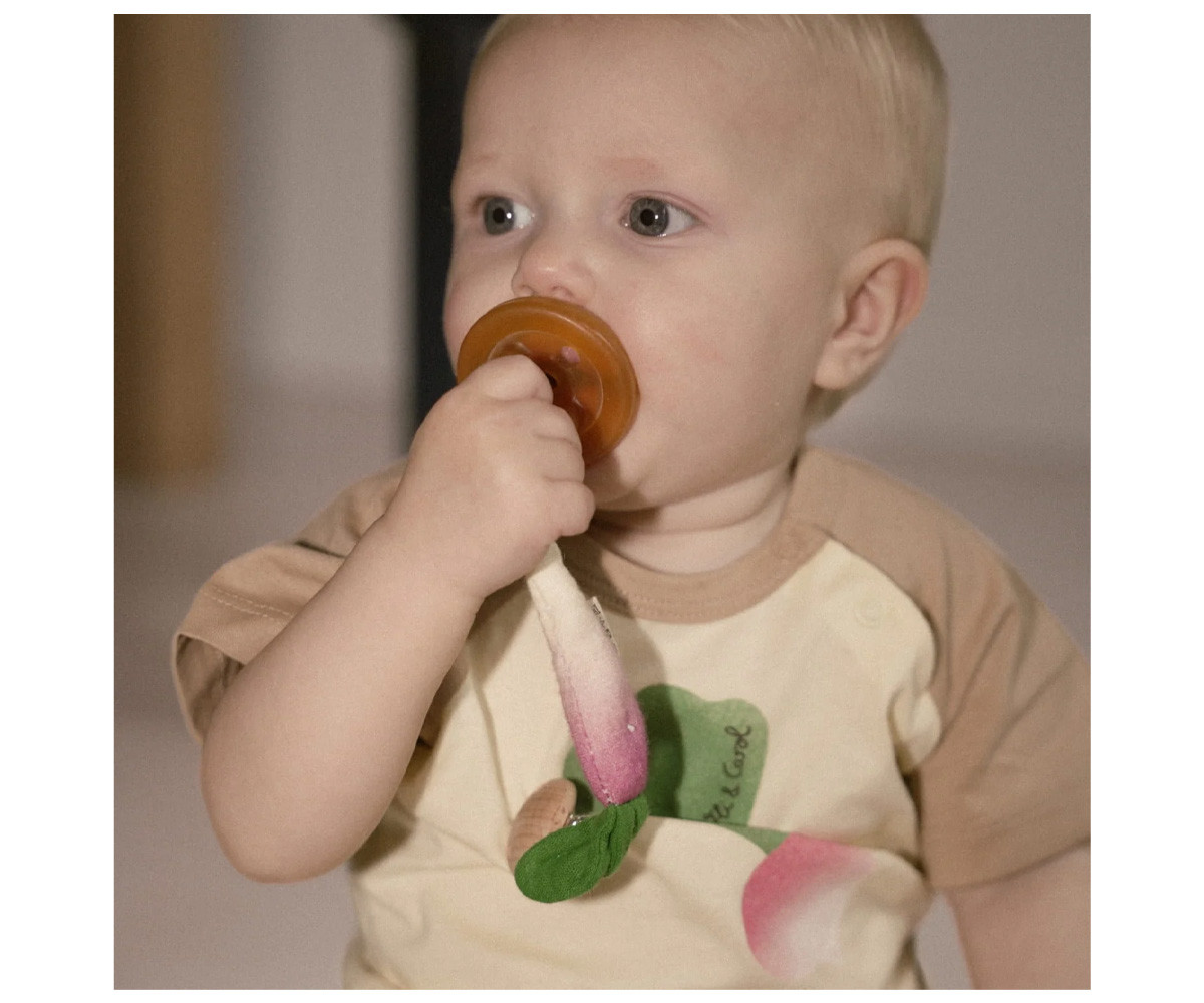 Pacifier Clip Ramona the Radish