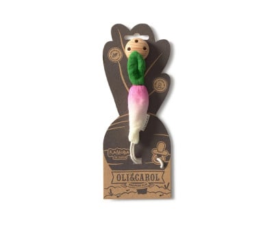 Pacifier Clip Ramona the Radish